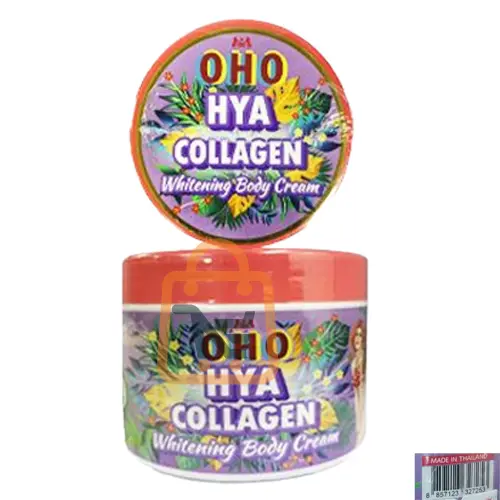 OHO Collagen Cream 300g, OHO Hya Collagen Body Cream, OHO Whitening Body Cream, Hya Collagen Cream Thailand, OHO Body Cream 300g