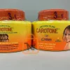 Two jars of carotone natural glow clarifying cream Carotone Clarifying Cream, Carotone Cream, Collagen Cream, Brightening Cream, Dark Spot Cream, Skin Glow Cream, Carotone 135ml, Collagen Formula Cream, Moisturizing Cream